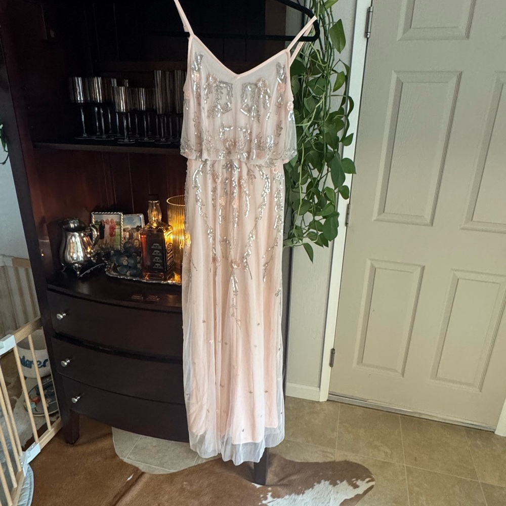 Pink formal dress